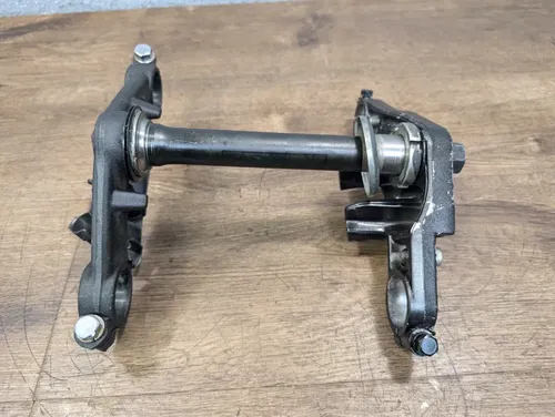 2006 Kawasaki EX250 Ninja 250 OEM Triple Tree Upper Lower Stem Clamp 44037-1217