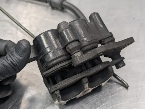 2013-2017 Kawasaki Ninja 300 EX300 OEM Front Brake Caliper Line - 43080-0125-25S