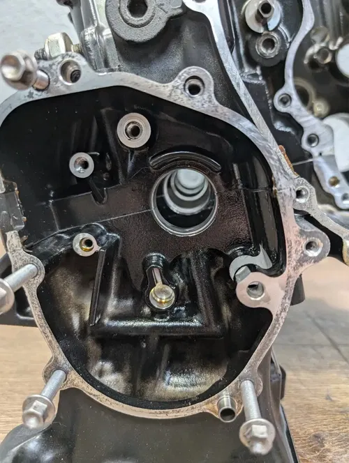 2007-2008 KAWASAKI NINJA ZX6R OEM ENGINE MOTOR CRANKCASE CRANK CASES BLOCK