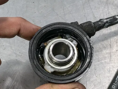 2008-2012 KAWASAKI NINJA 250R OEM SPEED DRIVE GEAR HUB WITH CABLE - 54001-0014