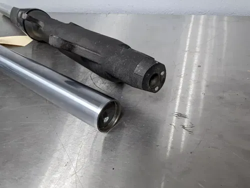 2008 KAWASAKI NINJA 250R 2008-2012 OEM FRONT FORKS SHOCK SUSPENSION SET #5 BENT