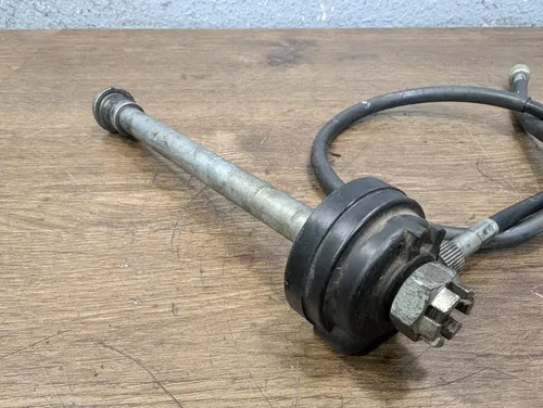 2008-2012 KAWASAKI NINJA 250 OEM SPEED DRIVE GEAR HUB WITH CABLE AXLE PIVOT BOLT