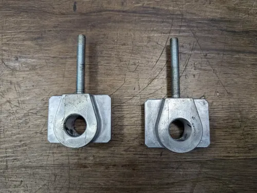 2008-2012 KAWASAKI NINJA 250R EX250 OEM CHAIN TENSIONER ADJUSTMENT BRACKETS