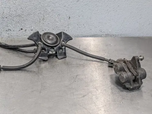 2001-2002 YAMAHA YZF R6 OEM RIGHT LEFT FRONT BRAKE CALIPER SET - 5DM-2580T-00-00
