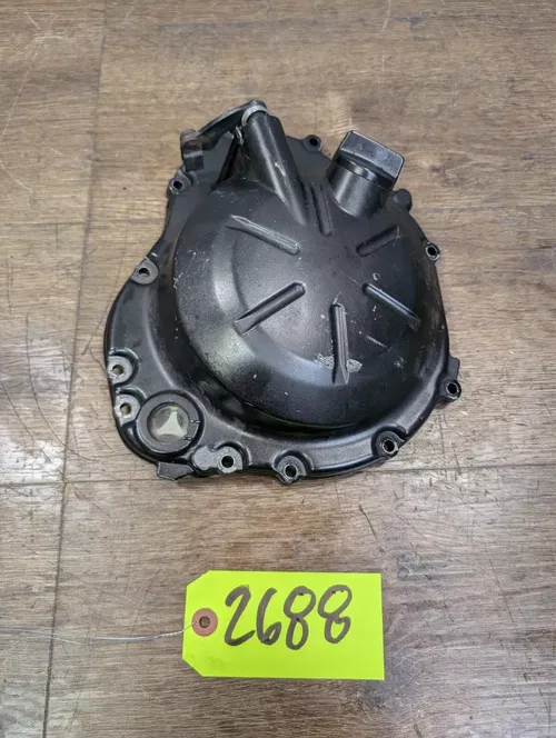 2007-2008 KAWASAKI NINJA ZX6R OEM RIGHT CLUTCH SIDE ENGINE MOTOR COVER