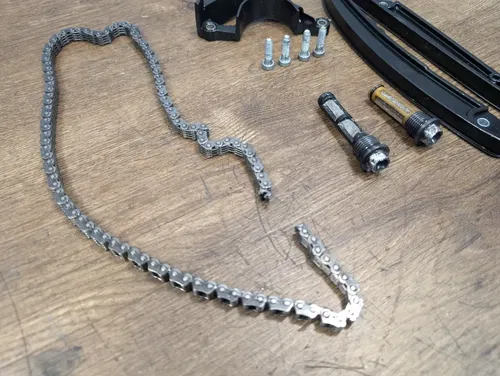 2009 KTM 450XCF 450 XC-F OEM Timing Chain Guides Tensioner Rail - 77336013100