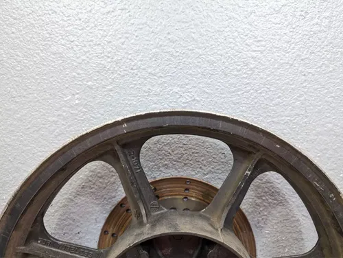 1994 Kawasaki KZ1000 KZ1000P Police OEM Rear Wheel Rim w/ Brake Disc 18x2.5