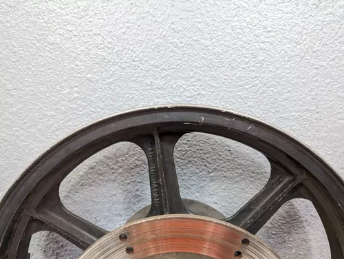 1994 Kawasaki KZ1000 KZ1000P Police OEM Rear Wheel Rim w/ Brake Disc 18x2.5