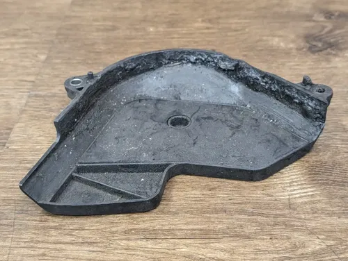 2005-2006 Honda CBR600RR OEM Engine Sprocket Chain Cover Guard - 11350-MEE-A00