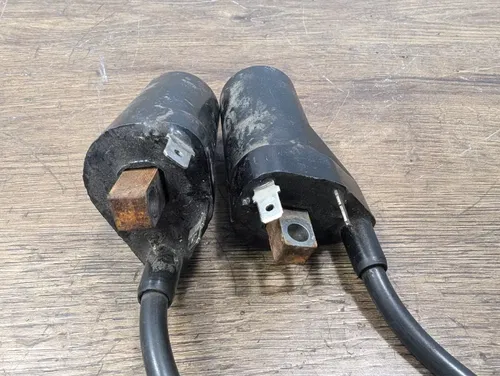 2007 Suzuki GS 500 GS500F OEM Ignition Coils Spark Plug Wires - 33410-01D00