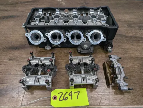 2007-2008 KAWASAKI NINJA ZX6R OEM ENGINE TOP END CYLINDER HEAD - 11008-0095