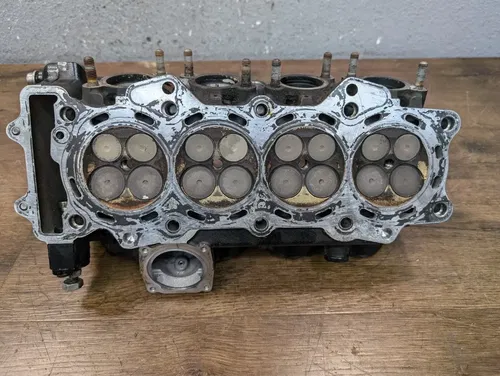 2007-2008 KAWASAKI NINJA ZX6R OEM ENGINE TOP END CYLINDER HEAD - 11008-0095