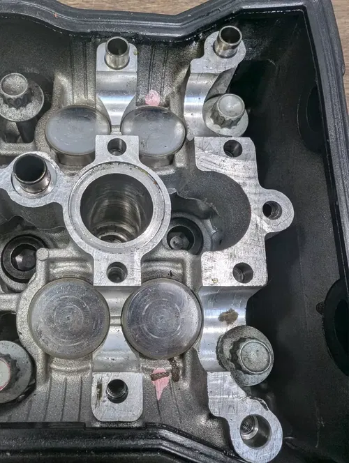 2007-2008 KAWASAKI NINJA ZX6R OEM ENGINE TOP END CYLINDER HEAD - 11008-0095