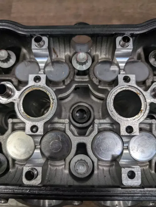 2007-2008 KAWASAKI NINJA ZX6R OEM ENGINE TOP END CYLINDER HEAD - 11008-0095