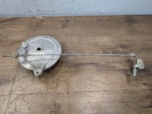 1981-1983 Yamaha Virago XV750 OEM Rear Drum Brake Backing Plate 4H7-25321-00-00