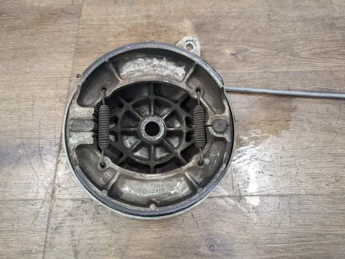 1981-1983 Yamaha Virago XV750 OEM Rear Drum Brake Backing Plate 4H7-25321-00-00