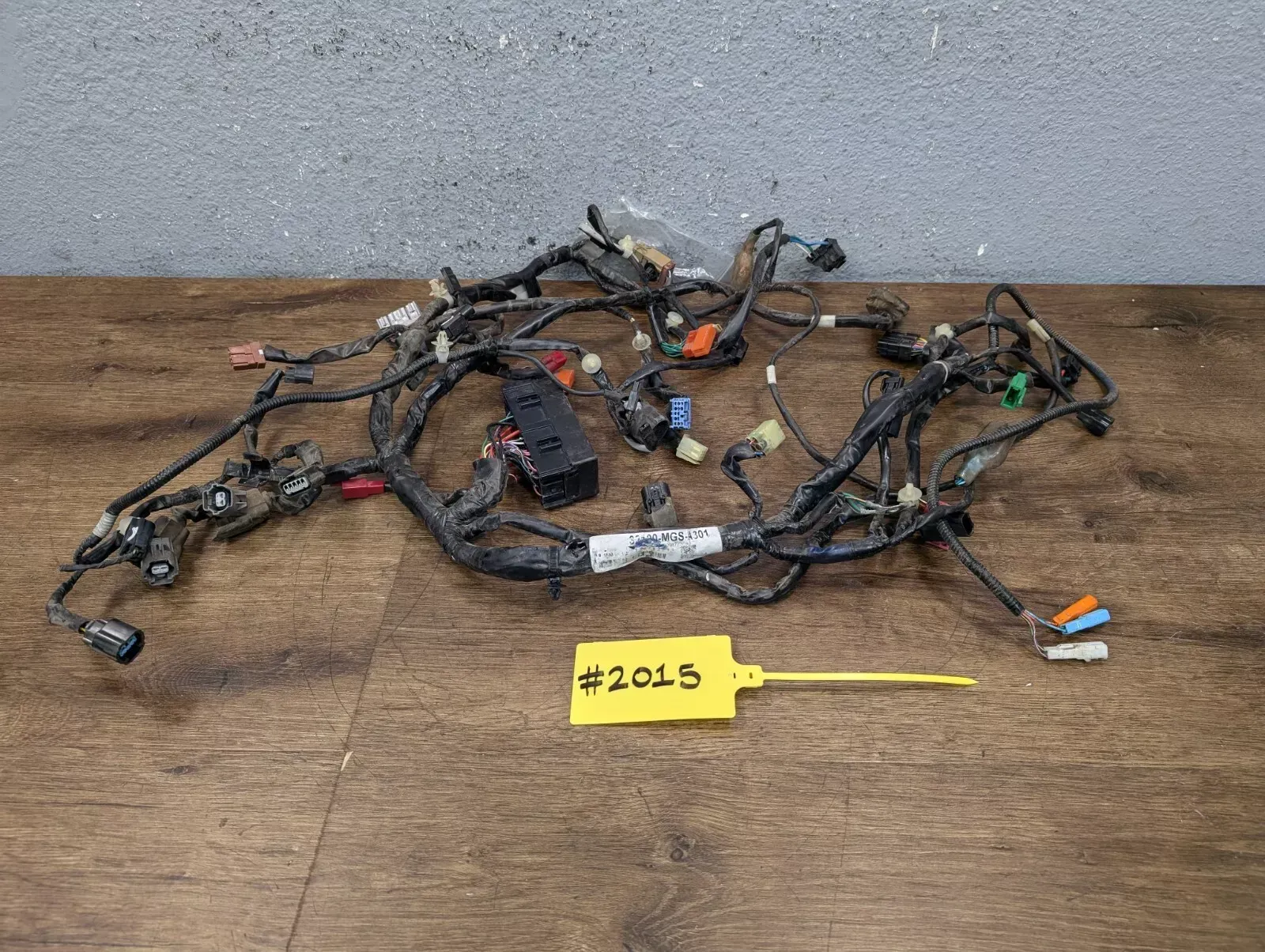 2012-2015 Honda NC700X OEM Wire Wiring Harness Main Connector Cable Loom