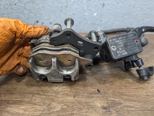 08-12 KAWASAKI NINJA 250R CALIPER FRONT BRAKE MASTER CYLINDER LEVER - 43015-0728