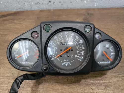 2008 - 2012 Kawasaki Ninja 250 R OEM Speedo Tach Fuel Gauge Cluster - 25031-0159