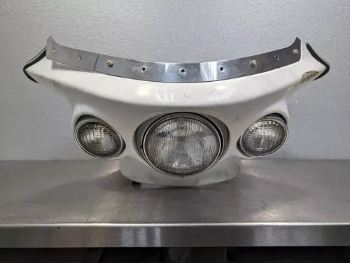 1994 Kawasaki KZ1000P Police OEM Front Upper Fairing Nose Windshield Cowl