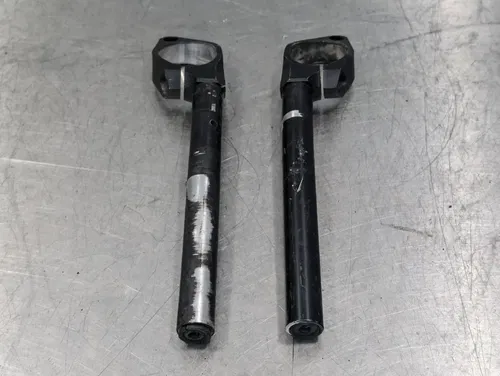 2001-2002 Yamaha YZF R6 OEM Left Right Handle Bar Set End Clip On Handlebar Grip