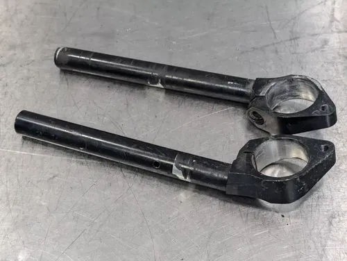 2001-2002 Yamaha YZF R6 OEM Left Right Handle Bar Set End Clip On Handlebar Grip