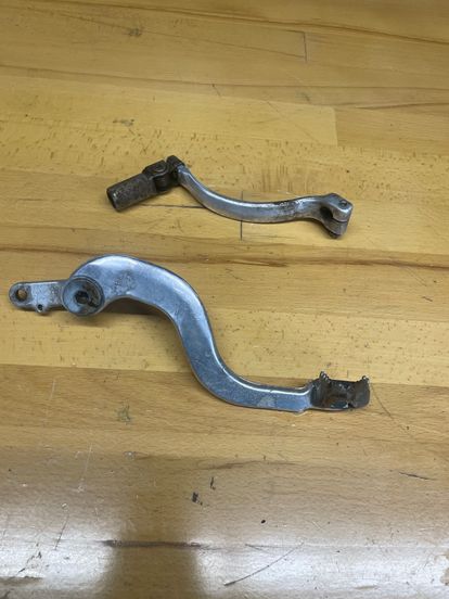 Oem Cr125 Shifter and Brake Pedal