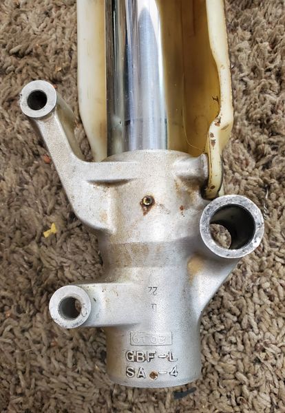 Honda CRF150RB Showa Forks