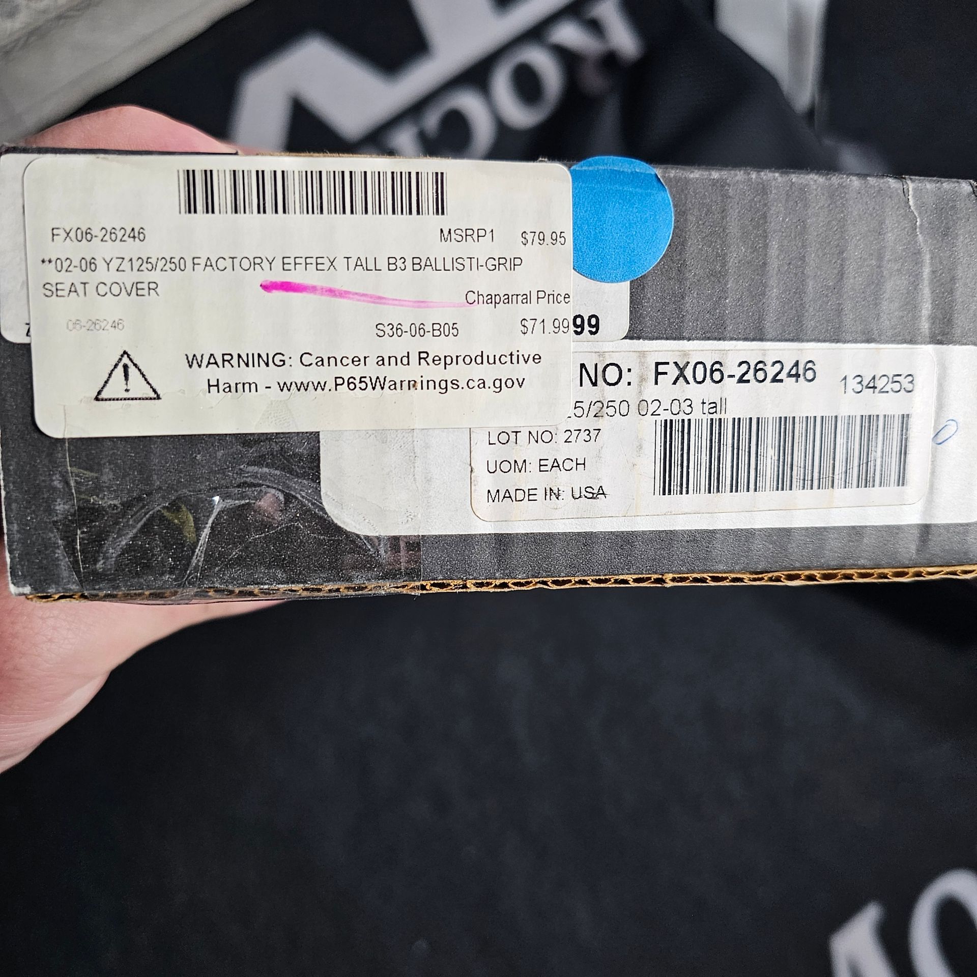 Factory Effex Yamaha Seat Cover