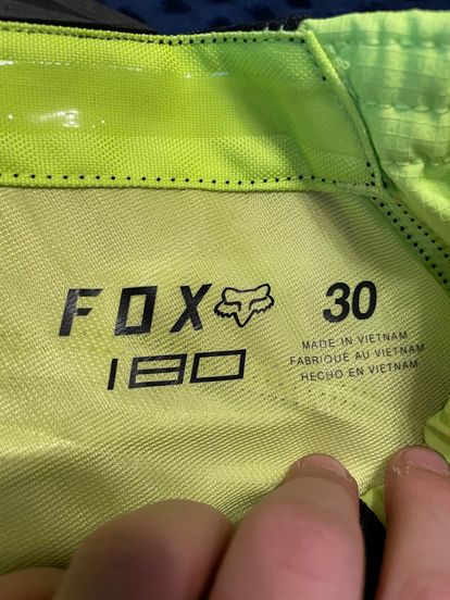 Fox Racing Apparel - Size XS