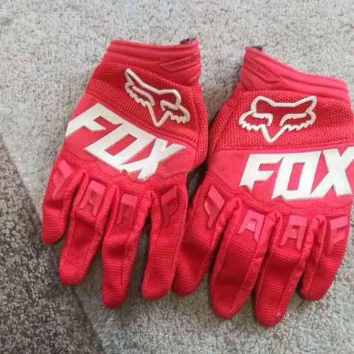 Youth Fox Racing Gloves Lot 3 Pair- Size M
