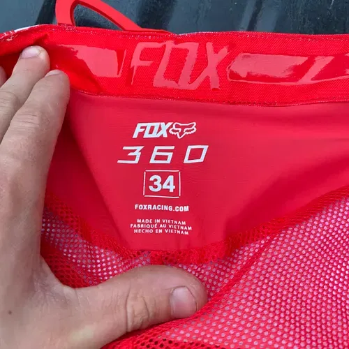 2024人気No.1の Fox Racing 360 Pants - Size 34 バイクウェア・装備