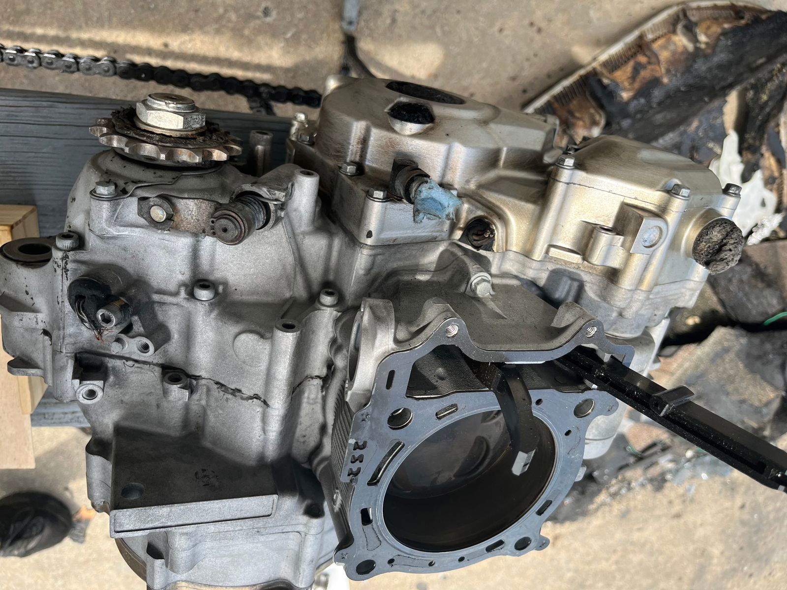 Yamaha ATV YFZ450R Engine 2017