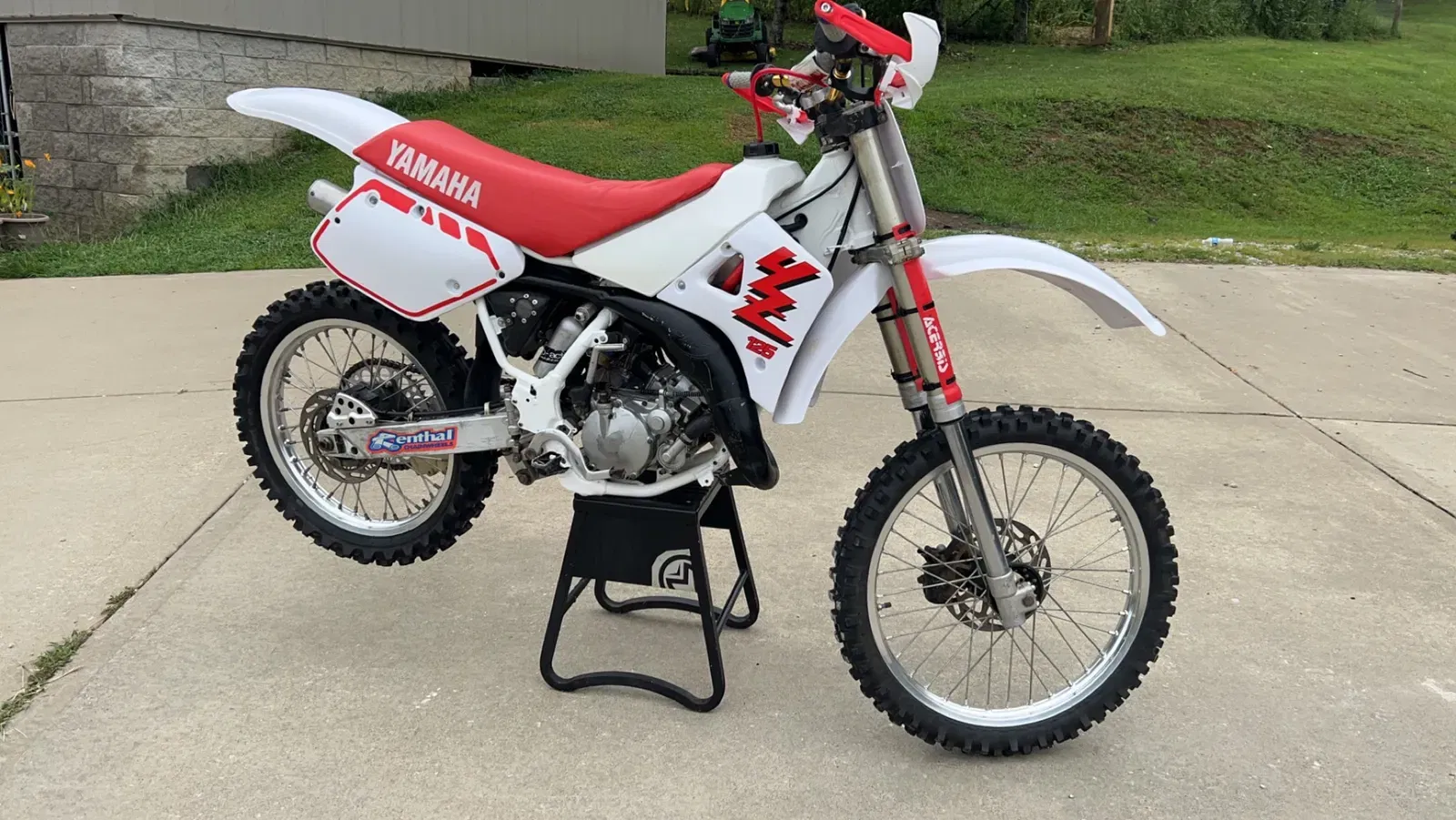 1989 yamaha 125 dirt bike