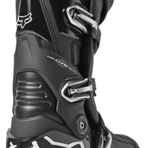 Fox Racing Motion Boots Size 10.5 Black # 29682-001-10.5