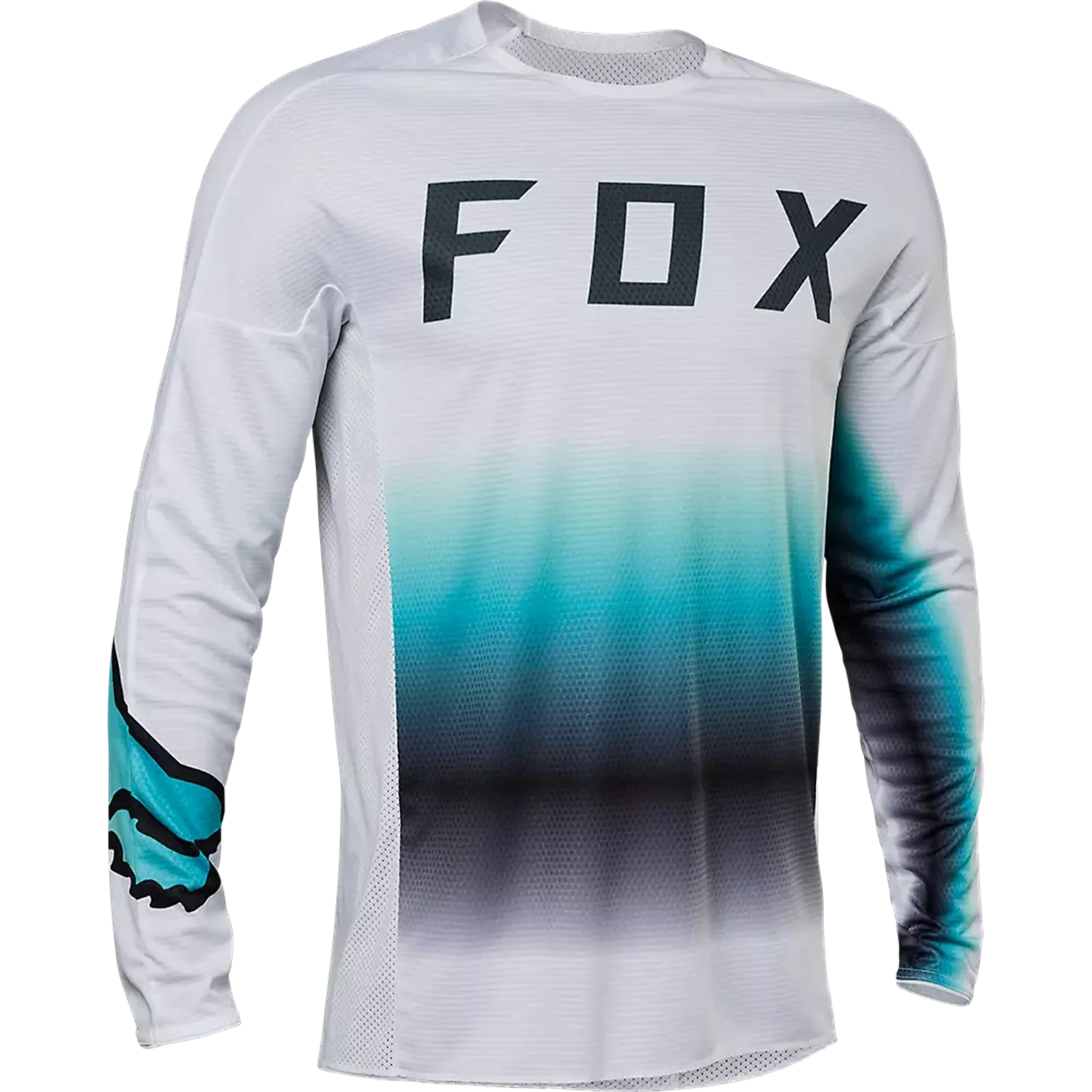 Fox Jetskee Mesh White Long Sleeve Jersey