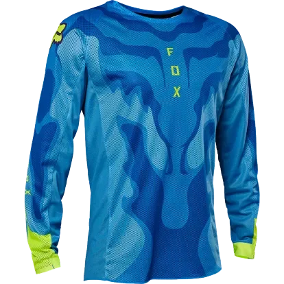 Fox Blue/Yellow Airline EXO Jersey (Mens XL) # 28843-026-XL