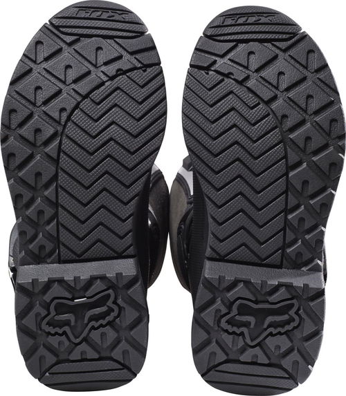 Fox Racing Comp 3 Youth Boots Size Y8 Black # 18238-001-8