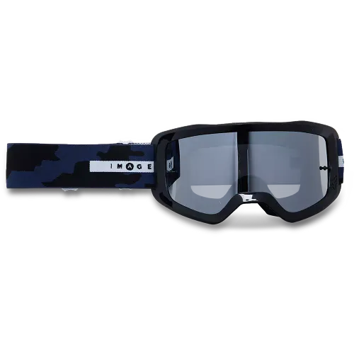 Fox MAIN NUKLR MIRRORED LENS GOGGLES (Black) #29681-001-OS