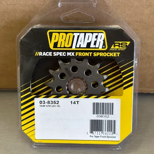 YZ85 front sprocket - 14t Pro Taper 