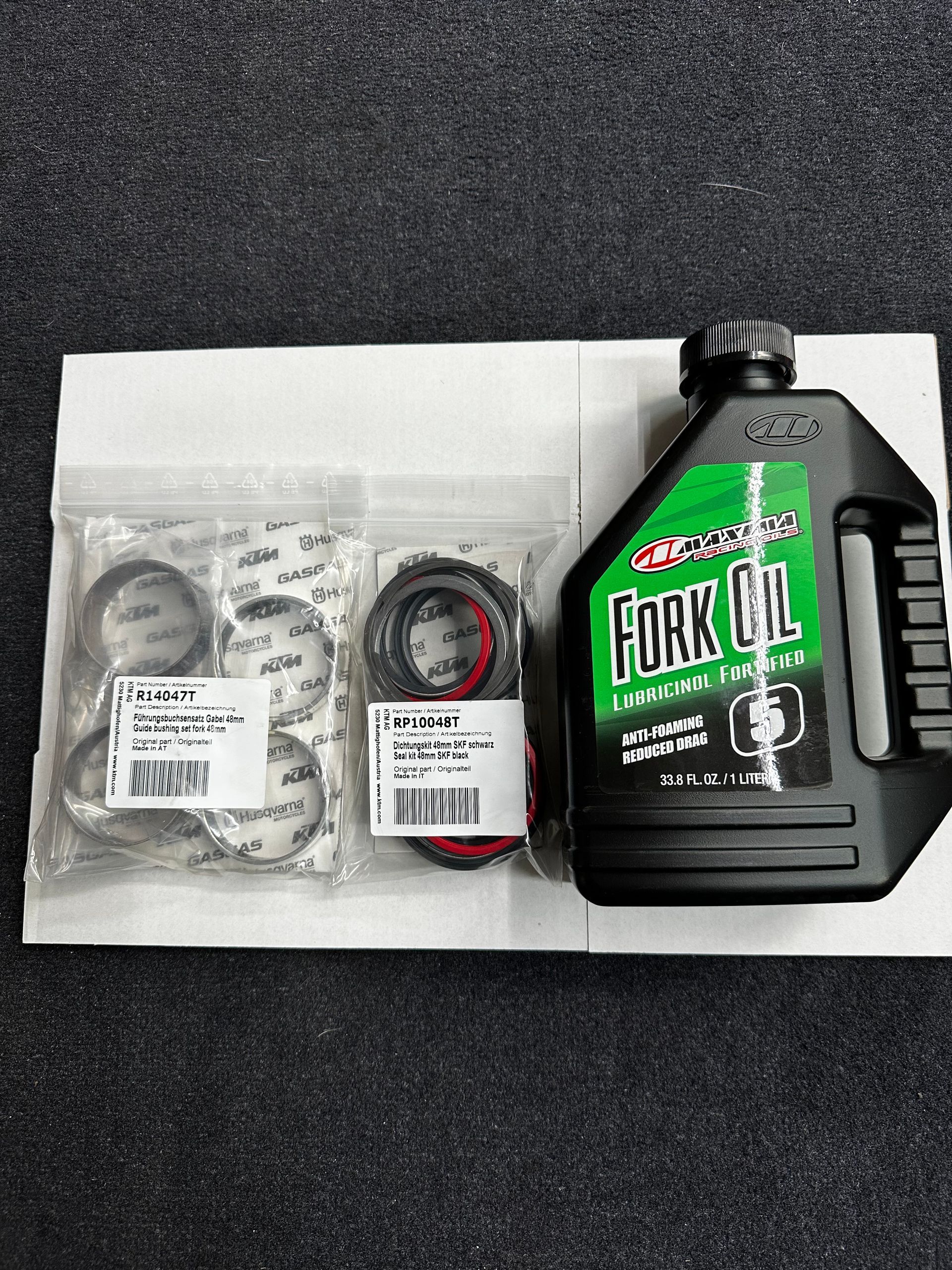 DIY Fork Seal + Bushing Kit - WP 48mm