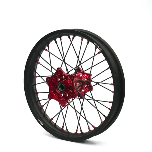 NEW LGC TITAN wheels 21/19 KTM, Gas Gas, Husq Red Hub