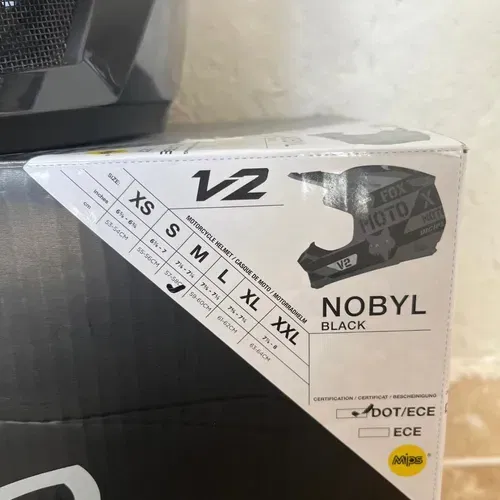 Fox V2 Racing Helmets - Size M