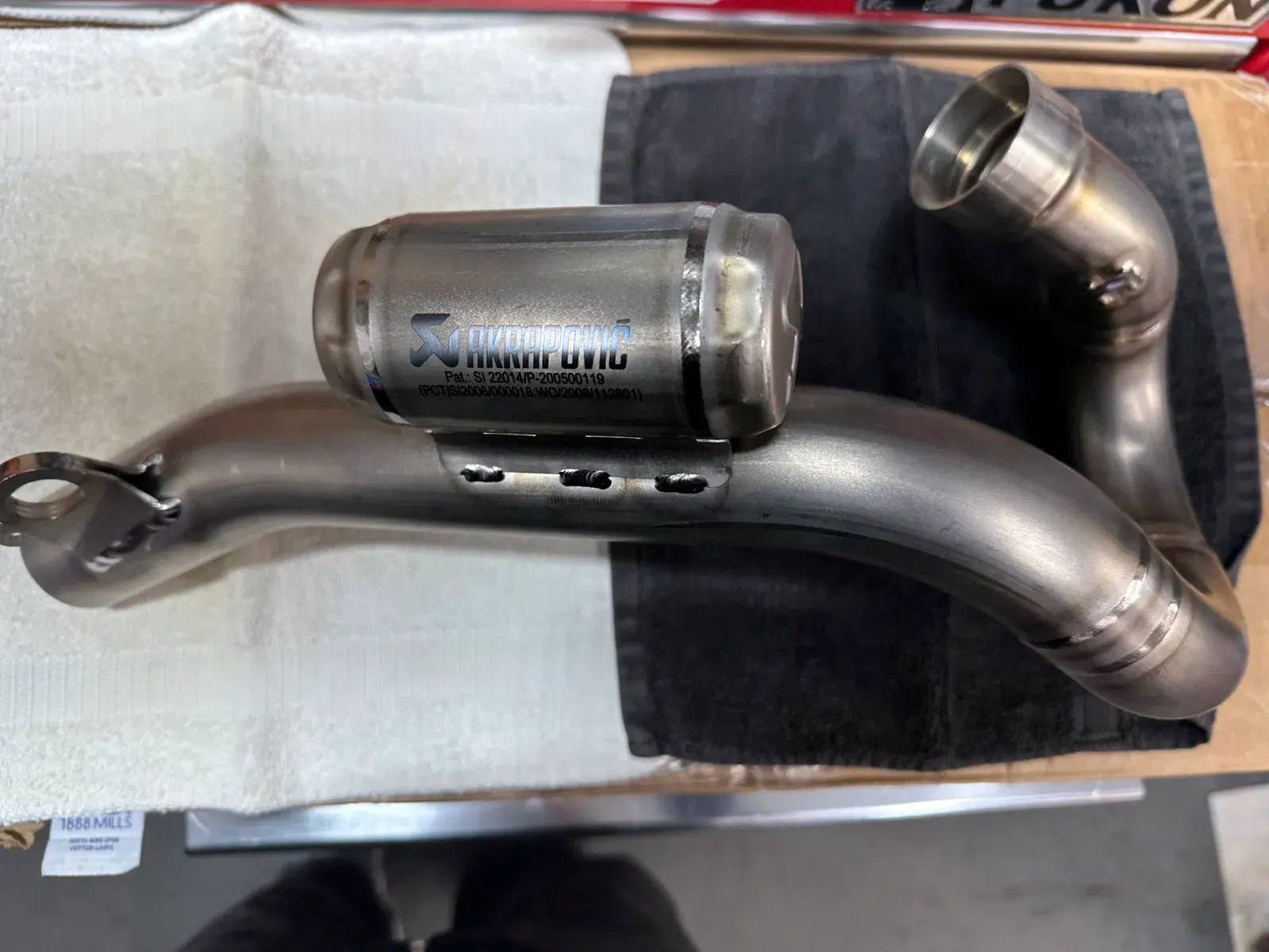 Akrapovic KTM Husky Gasgas 450 4 Stroke, Ti Header, New