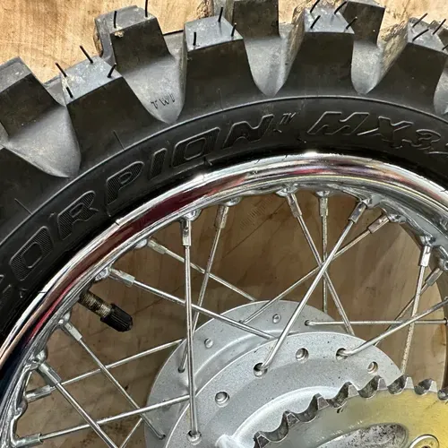 2022 Honda CRF110 Wheels 
Mint 

As New 2.5 Hours With Upgraded Tires 