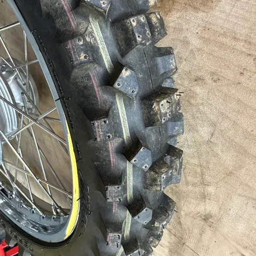 2022 Honda CRF110 Wheels 
Mint 

As New 2.5 Hours With Upgraded Tires 