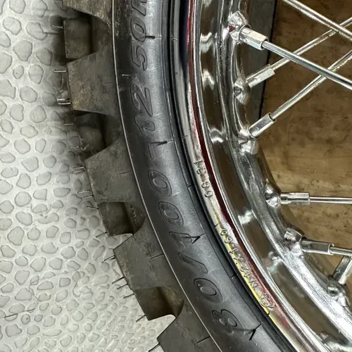 2022 Honda CRF110 Wheels 
Mint 

As New 2.5 Hours With Upgraded Tires 