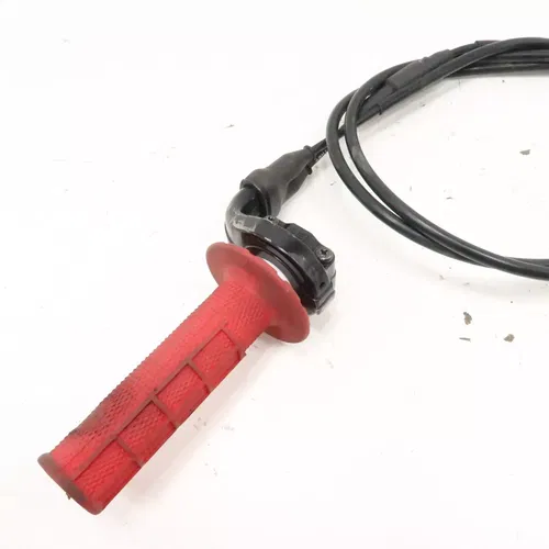 Suzuki RMZ250 - Stock Throttle Tube w/ Cables Set Housing - 2018 RM-Z 250 OEM