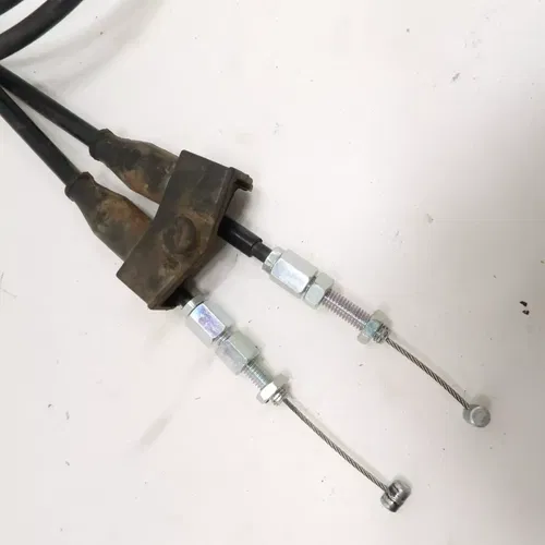 Suzuki RMZ250 - Stock Throttle Tube w/ Cables Set Housing - 2018 RM-Z 250 OEM