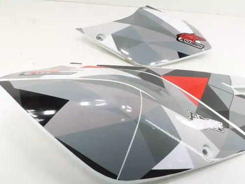 Suzuki DRZ400S - Rear Side Number Plates Plastics Set - 2006 DRZ 400